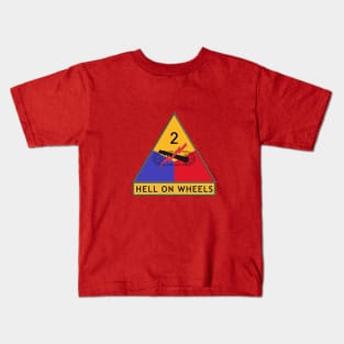 2nd Armored Division Kids T-Shirt